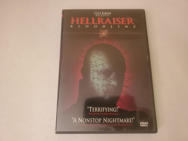 DVD Hellraiser Bloodline video game
