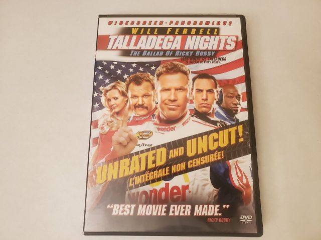 DVD Talladega Nights Unrated and Uncut video game