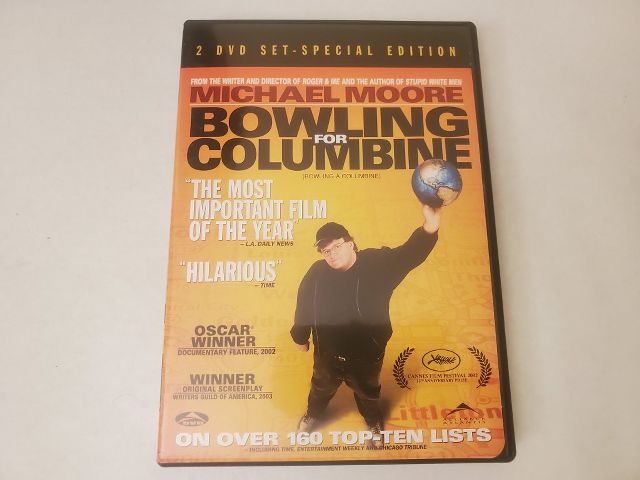 DVD Bowling For Columbine Special Edition video game