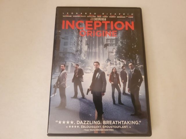 DVD Inception video game