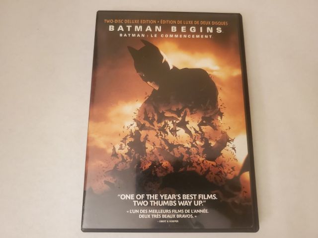 DVD Batman Begins video game