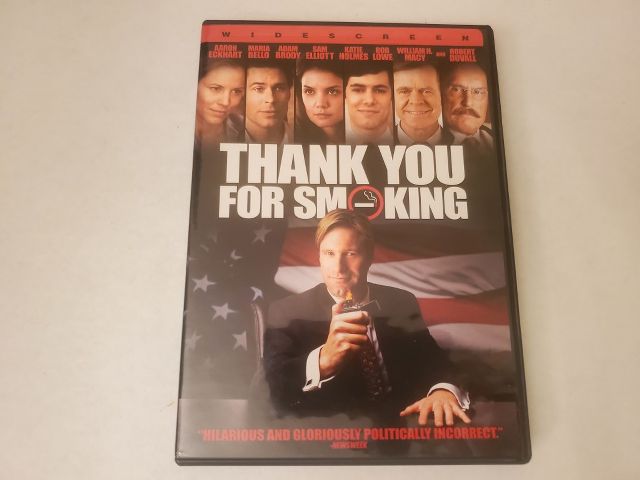 DVD Thank You For Smoking video game