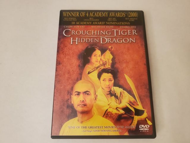 DVD Crouching Tiger Hidden Dragon video game