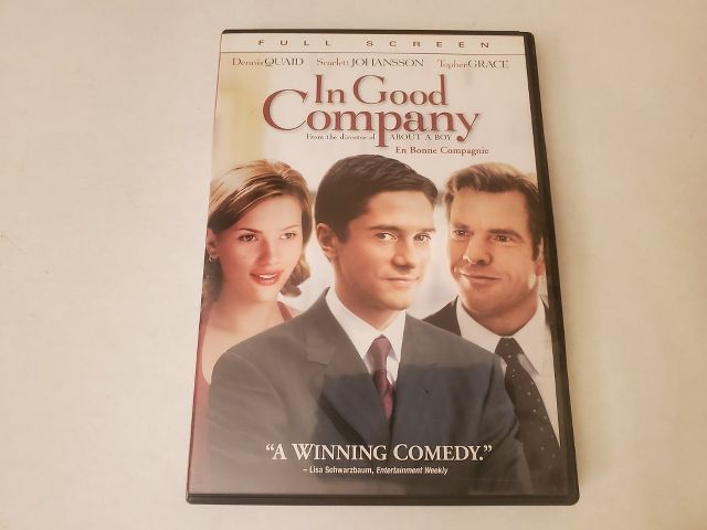 DVD In Good Company video game
