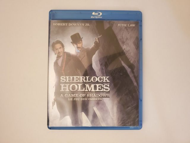 Blu-Ray Sherlock Holmes A Game of Shadows video game