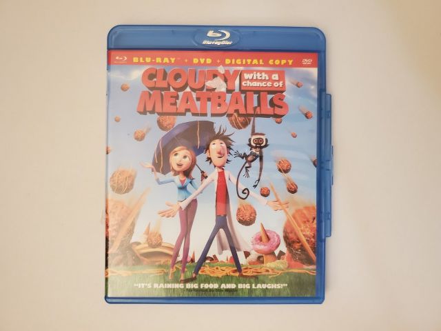 Blu-Ray Cloudy with a chance of Meatballs video game