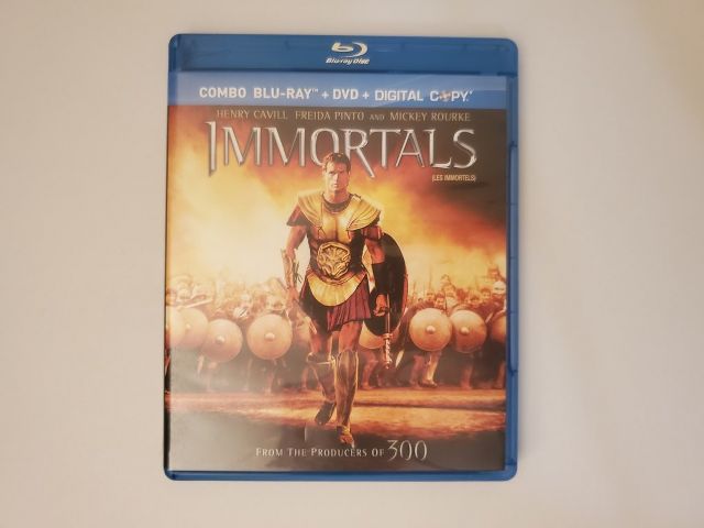 Blu-Ray Immortals video game