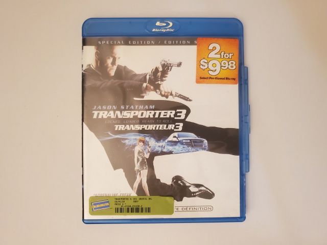 Blu-Ray Transporter 3 video game
