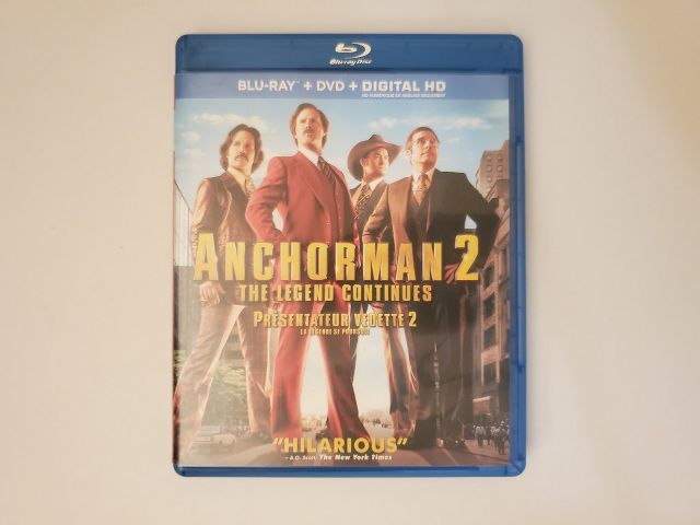 Blu-Ray Anchorman 2 The Legend Continues video game