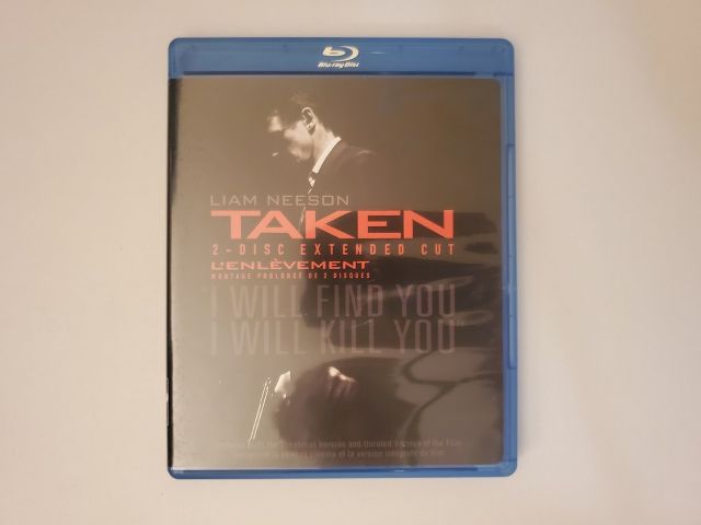 Blu-Ray Taken 2 Disc Extended Cut video game