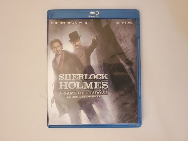 Blu-Ray Sherlock Holmes A Game of Shadows video game