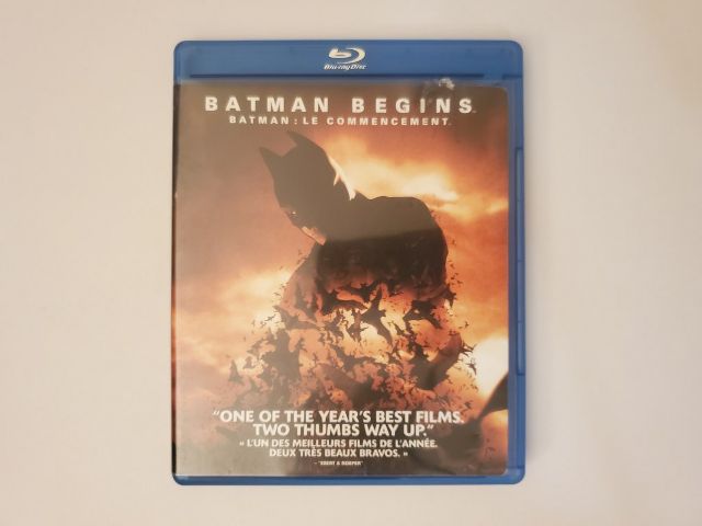 Blu-Ray Batman Begins video game