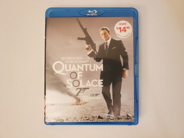Blu-Ray Quantum of Solace video game