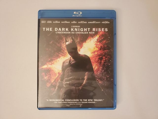 Blu-Ray The Dark Knight Rises video game