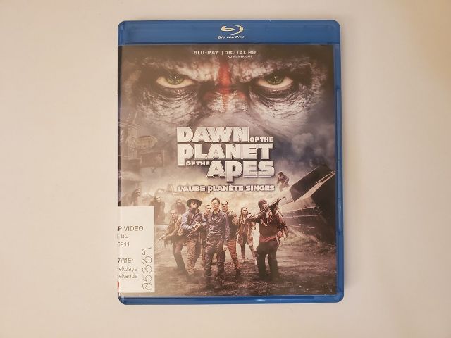 Blu-Ray Dawn of the Planet of the Apes video game