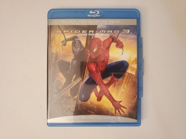 Blu-Ray Spider Man 3 video game