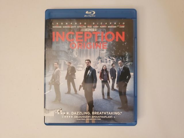 Blu-Ray Inception video game