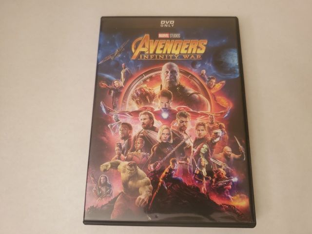 DVD Avengers Infinity War video game