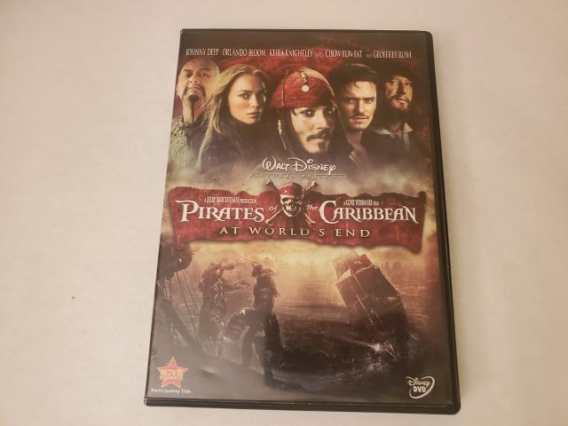 DVD Pirates of the Caribbean At World's End video game