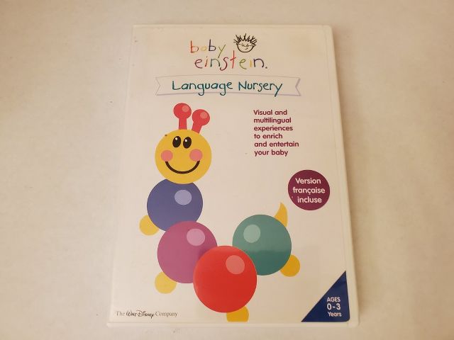 DVD Language Nursery video game