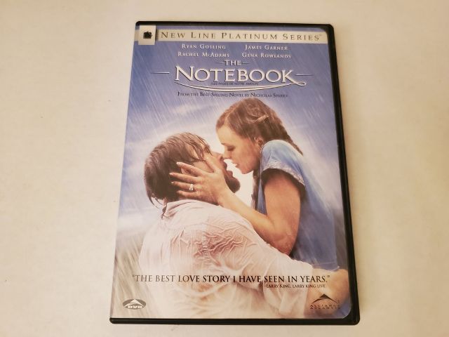 DVD The Notebook video game