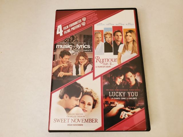 DVD 4 Film Favorites Romance Collection video game