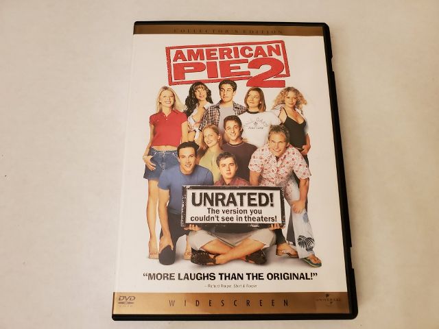 DVD American Pie 2 Unrated video game