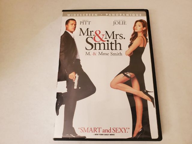 DVD Mr & Mrs Smith video game