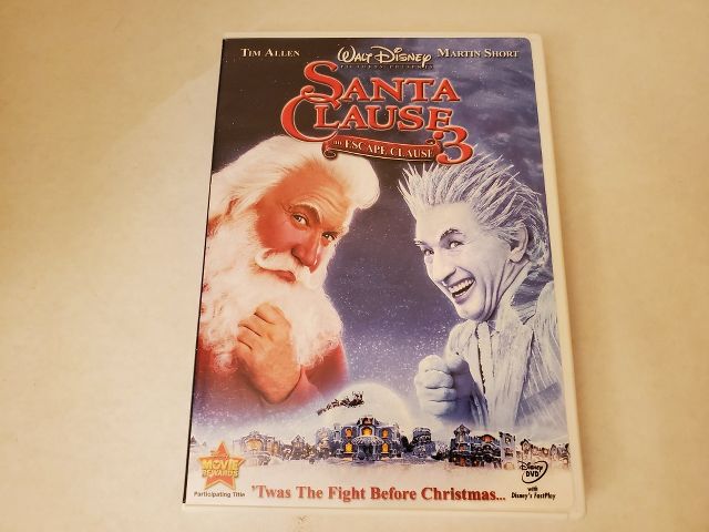 DVD Santa Clause 3 The Excape Clause video game