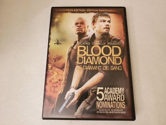 DVD Blood Diamond video game