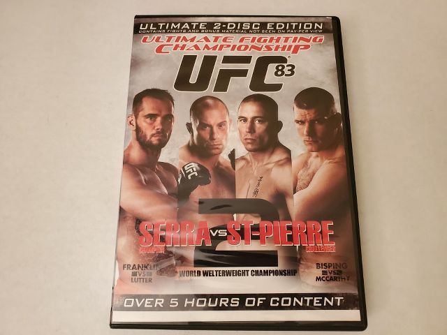 DVD UFC 83 2-Disc Edition video game