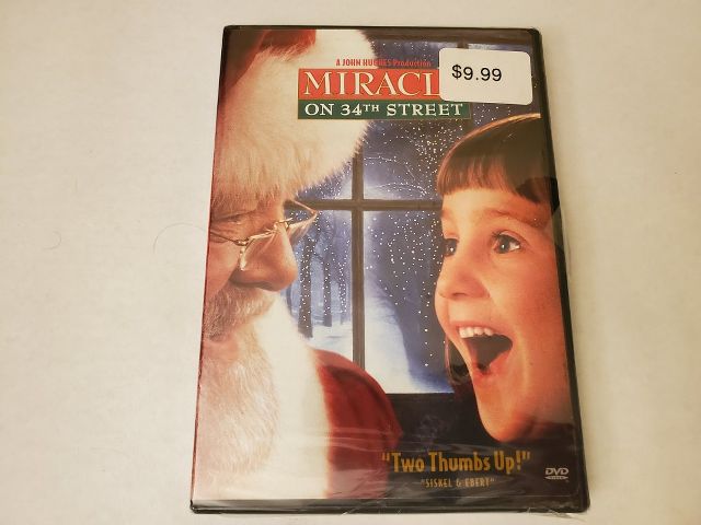 DVD Miracle On 34th Street video game