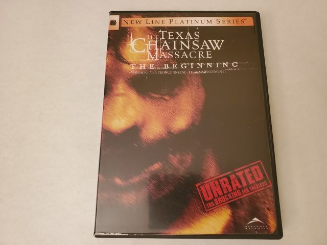 DVD The Texas Chainsaw Massacre The Beginning video game