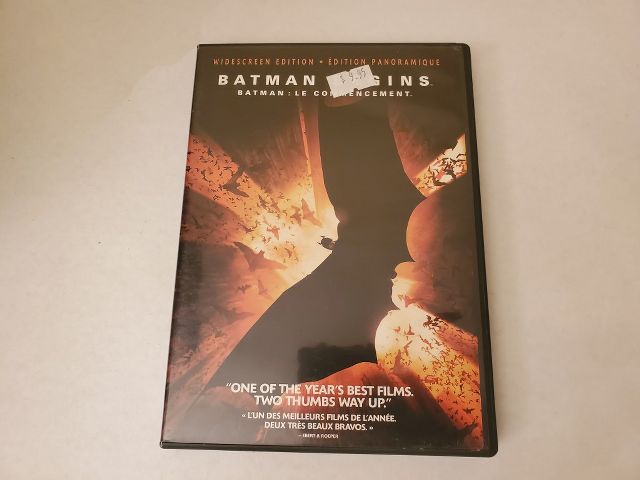 DVD Batman Begins video game
