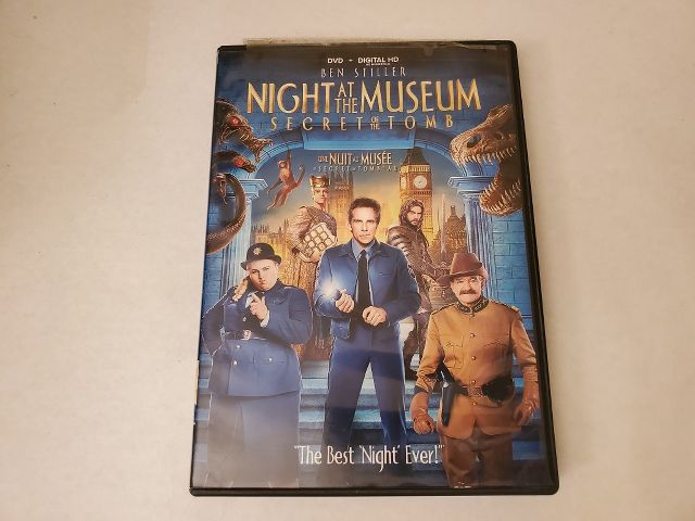 DVD Night At The Museum Secret Of The Tomb video game