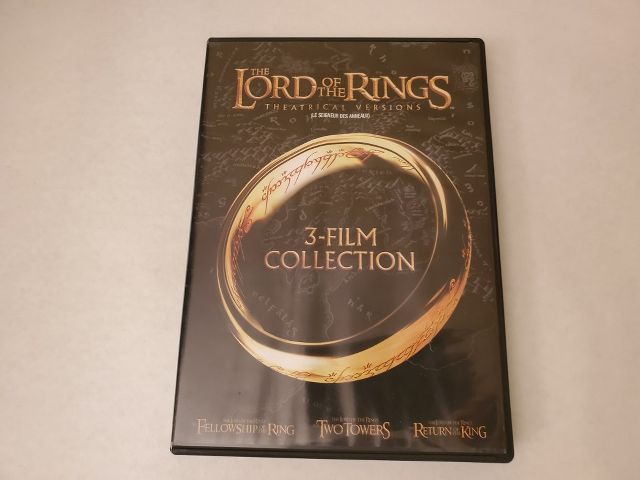 DVD The Lord Of The Rings 3-Film Collection video game