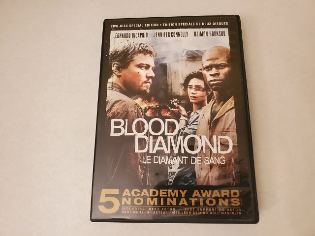 DVD Blood Diamond video game