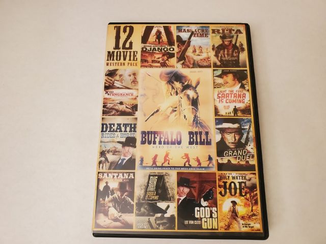 DVD 12 Movie Western Pack video game