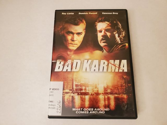 DVD Bad Karma video game