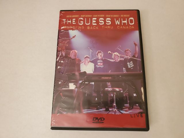 DVD The Guess Who Running Back Thru Canada video game