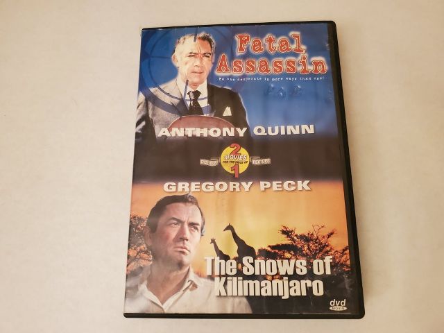 DVD Fatal Assassin The Snows of Kilimanjaro video game
