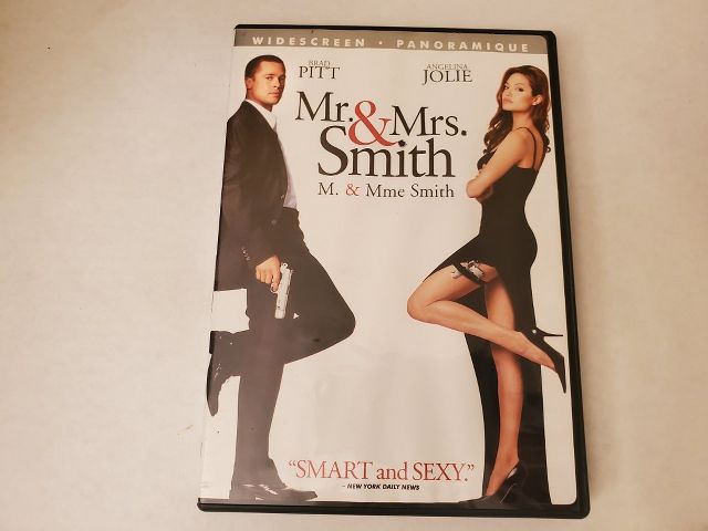 DVD Mr & Mrs Smith video game