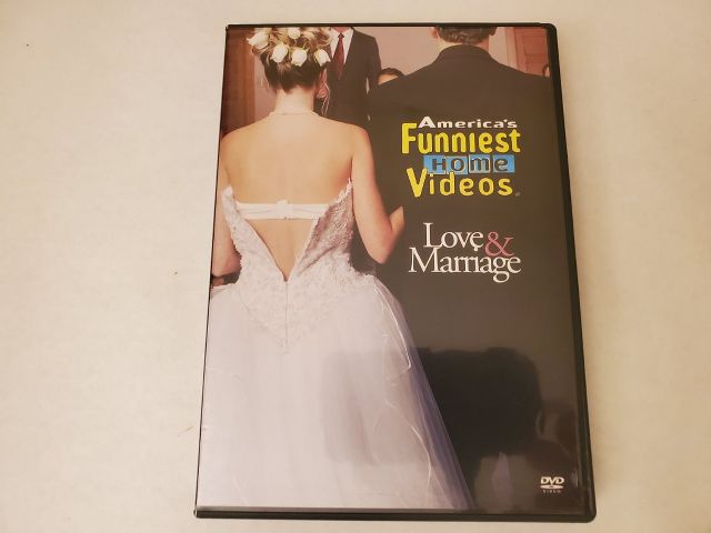DVD America's Funniest Home Videos Love & Marriage video game