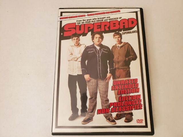 DVD Superbad Unrated Edition video game