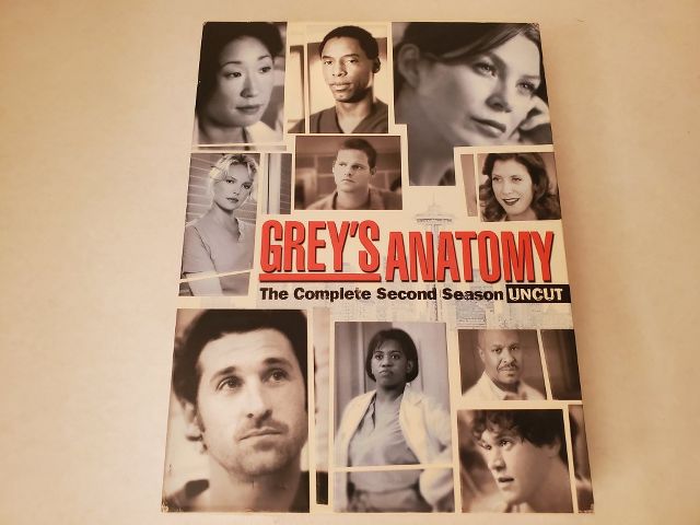 DVD Grey's Anatomy The Complete Second Season video game