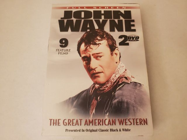DVD John Wayne The Great American Western video game