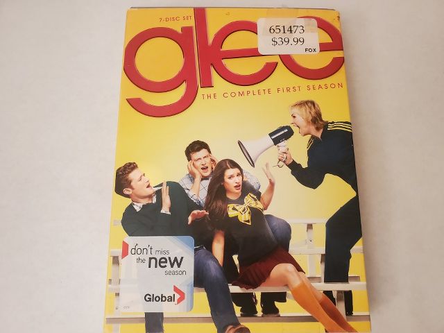 DVD Glee The Complete First Season video game