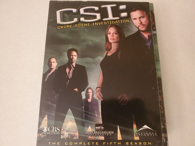 DVD Crime Scene Investigation The Complete Fifth Season video game