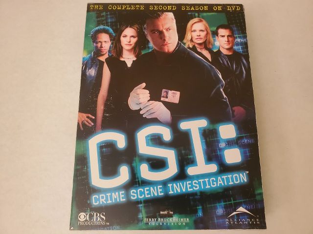 DVD Crime Scene Investigation The Complete Second Season video game
