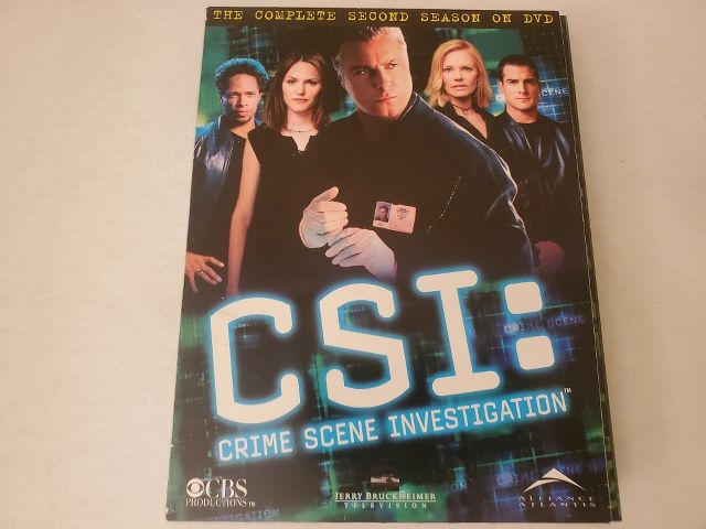 DVD Crime Scene Investigation The Complete Second Season video game